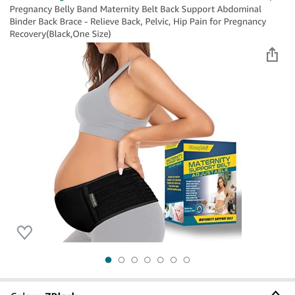 Pregnancy Belly Band Maternity Belt Back Support Abdominal Binder Back Brace